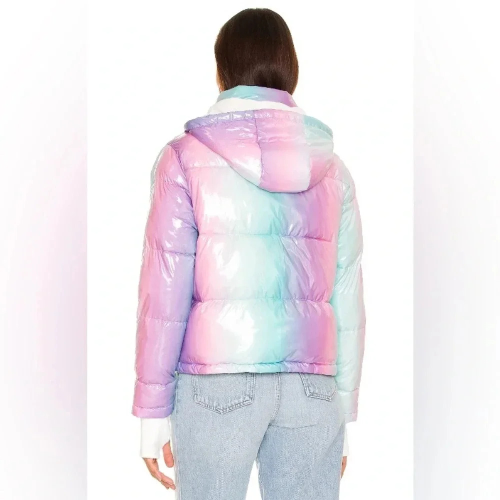 Beach Riot Puffer Coat, ombre pastel - Picture 9 of 10